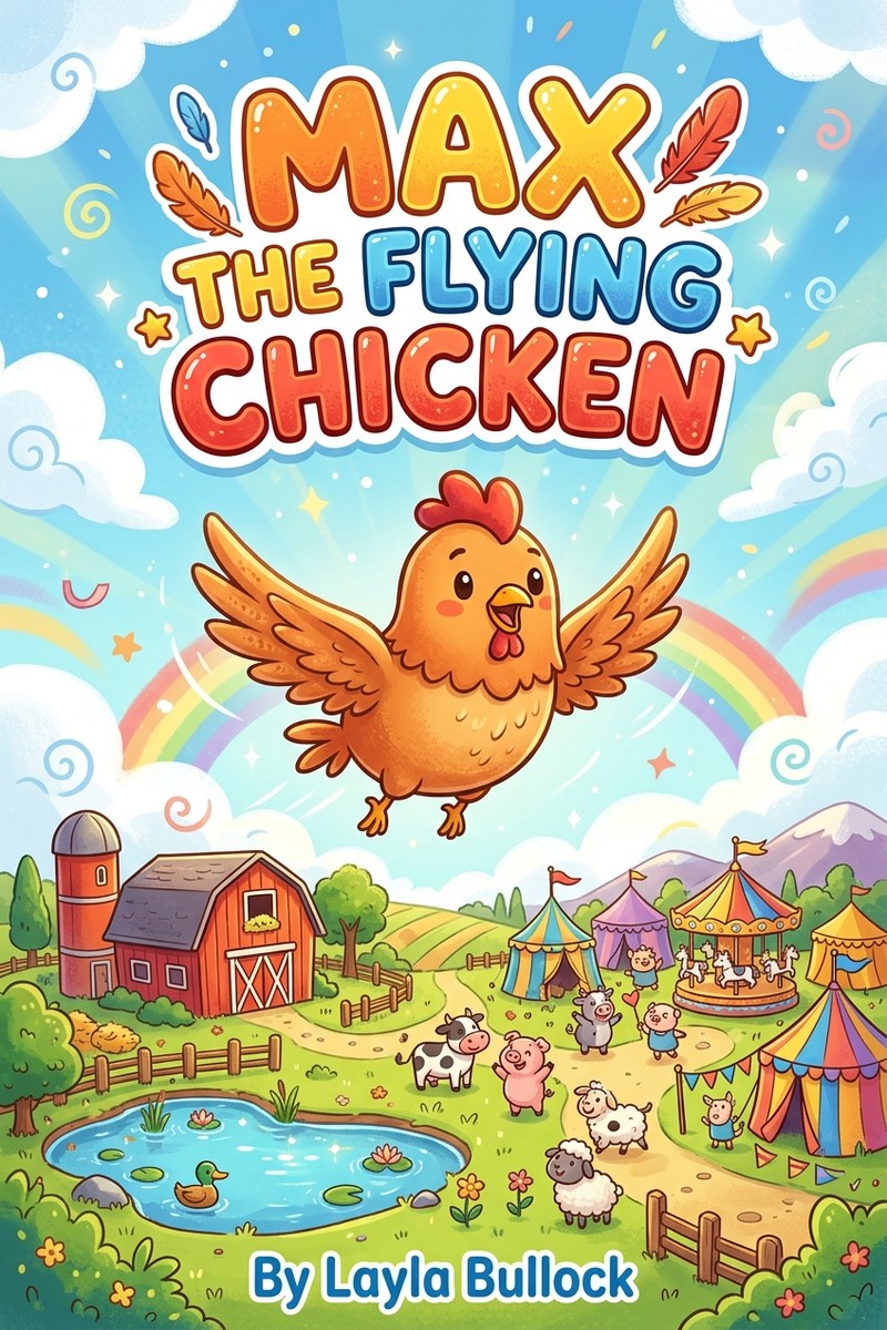 Max the Flying Chicken cover art