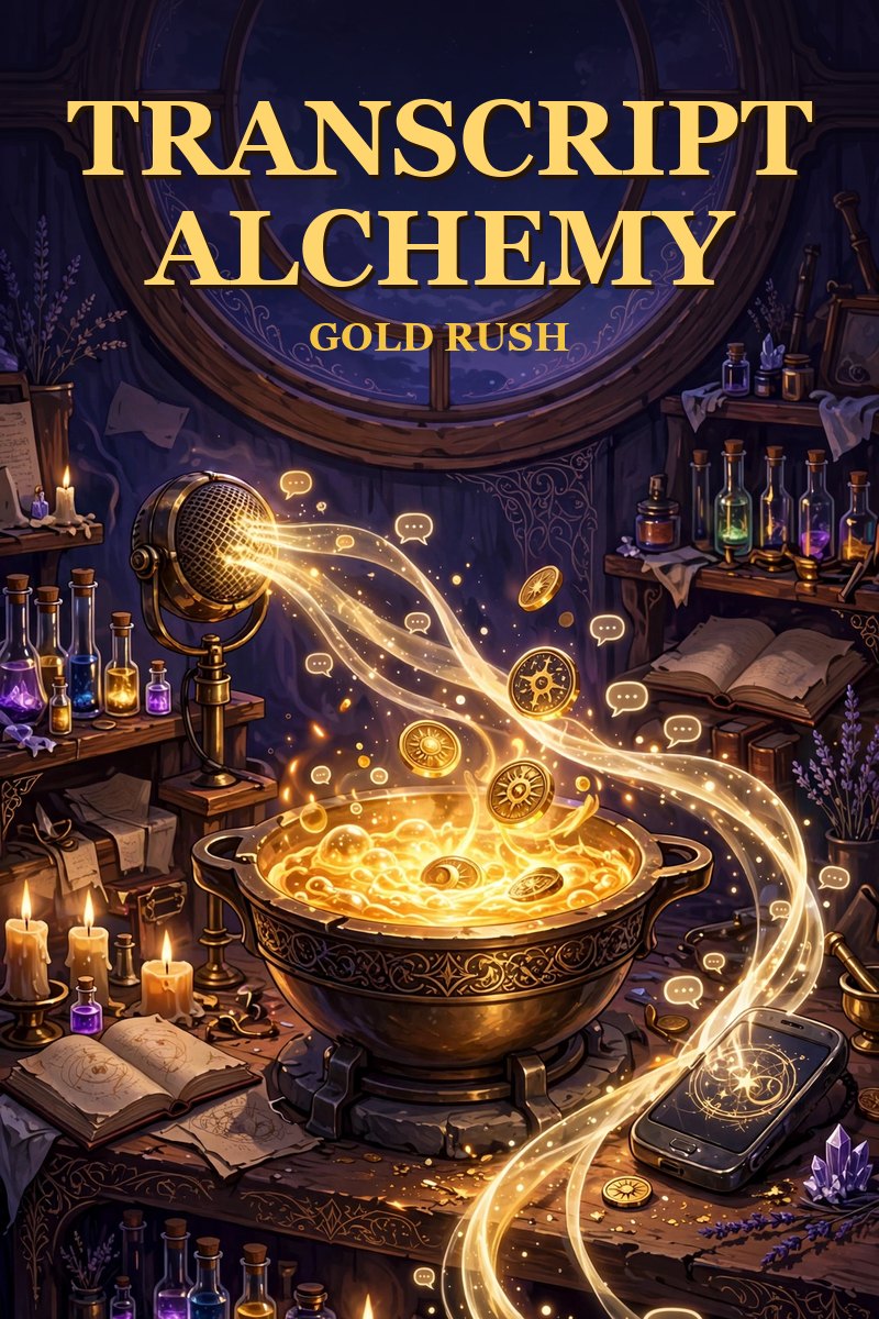 Transcript Alchemy: Gold Rush cover art